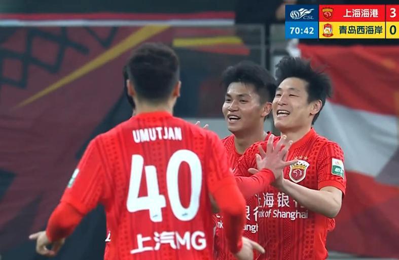 乐鱼-4-1！武球王仍是顶流！海港大胜西海岸斩获首胜，郑智脸色铁青